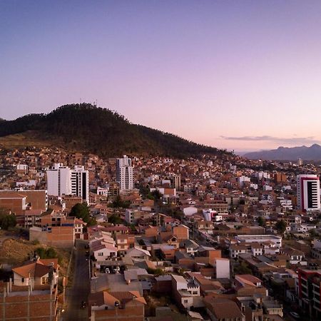 Ferienwohnung Monoambiente Con Vista Panoramica Sucre Exterior foto